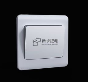 Fogo do interruptor da luz do atraso do temporizador do poder do cartão do sensor do reconhecimento do hotel - resistente