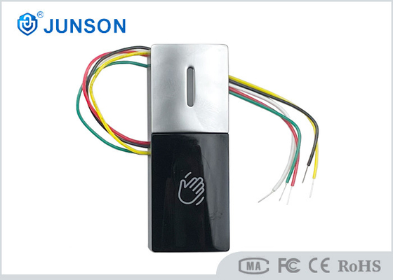 Mini No Touch Exit Button DC12V liga de zinco IP68 impermeável com indicador do diodo emissor de luz