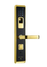 Fechadura da porta inteligente da segurança da impressão digital do controlo de acessos com painel de toque