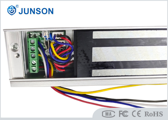 Fechadura magnética de porta única com monitor LED para 180kg / 300Lbs