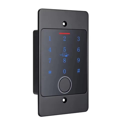 Controle de Acesso por Impressão Digital Embutido à Prova D'água de Metal