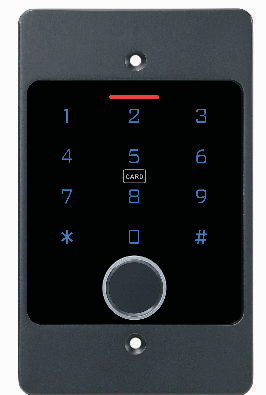 Caixa de metal à prova d'água Smart Tuya Wifi Autônomo Controle de acesso de impressão digital incorporado com teclado