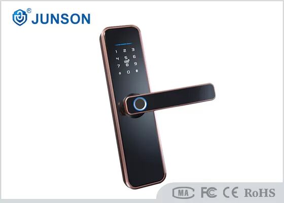 Fechadura de Porta Inteligente com Sensor de 500DPI, Acesso Múltiplo e Painel de Liga de Alumínio