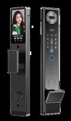Bloqueio à prova d'água TTlock Tuya App Impressões digitais Código Cartão Chave Smart Door Lock