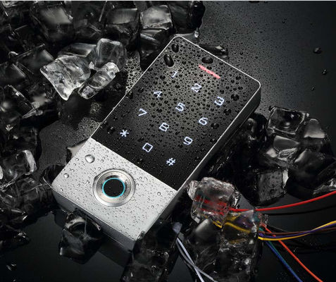 IP68 Impressão digital à prova d'água RFID de controlo de acesso Leitor de teclado Tuya Smart habilitado