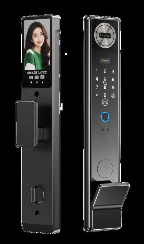 Bloqueio à prova d'água TTlock Tuya App Impressões digitais Código Cartão Chave Smart Door Lock