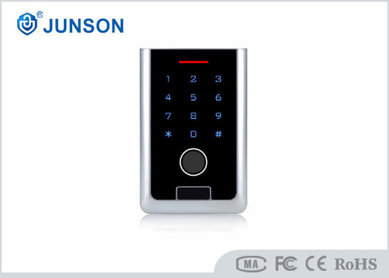 Controle de acesso autônomo da impressão digital do RFID com a caixa impermeável do metal