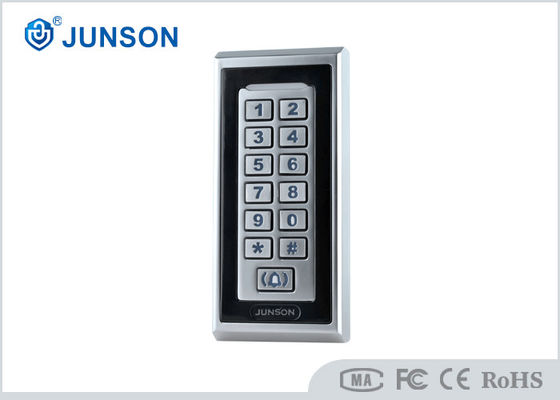 A chave impermeável & retroiluminada do metal abotoa o controlador autônomo JS-K353E do acesso do RFID