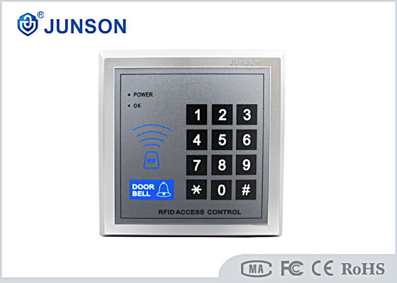 JS-K326 Teclado Autônomo de Controle de Acesso RFID com Leitor de Cartão EM/IC