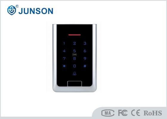 JS-K6903 teclado de liga de zinco autônomo à prova d'água para controle de acesso EM Mifare Wiegand 3000 usuários