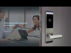 Fechaduras de porta com cartão-chave sem contato de 200mA deixadas abertas com alarme