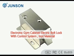 Gabinete Eletrônico de Ginástica Fechadura Elétrica de Parafuso Com Sistema de Controle, Material de Ferro