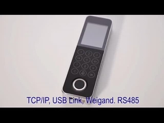 IP66 Controle de Acesso de Impressões Dedo TCP IP 12V RS485
