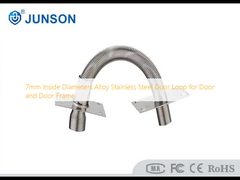 7 mm Diâmetros interiores Liga de aço inoxidável Loop de porta para porta e moldura de porta