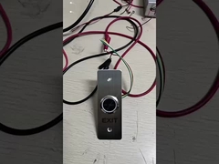 Interruptor de saída de aço inoxidável Touchless da tecla da espessura de 2mm