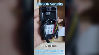 Leitor de cartão RFID à prova d'água JS R2015 para acesso seguro