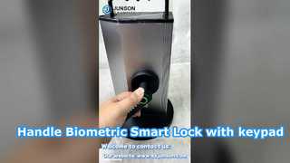 Smart Lock biométrico com alça interna