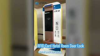 Fechadura de hotel RFID com sistema de hotel gratuito