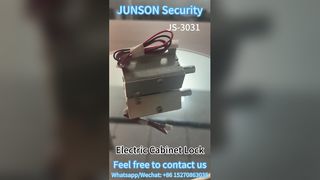 Fechadura de armário elétrico JS3031 12V 24V DC