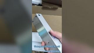 Fechadura magnética elétrica à prova d'água de 1200 libras